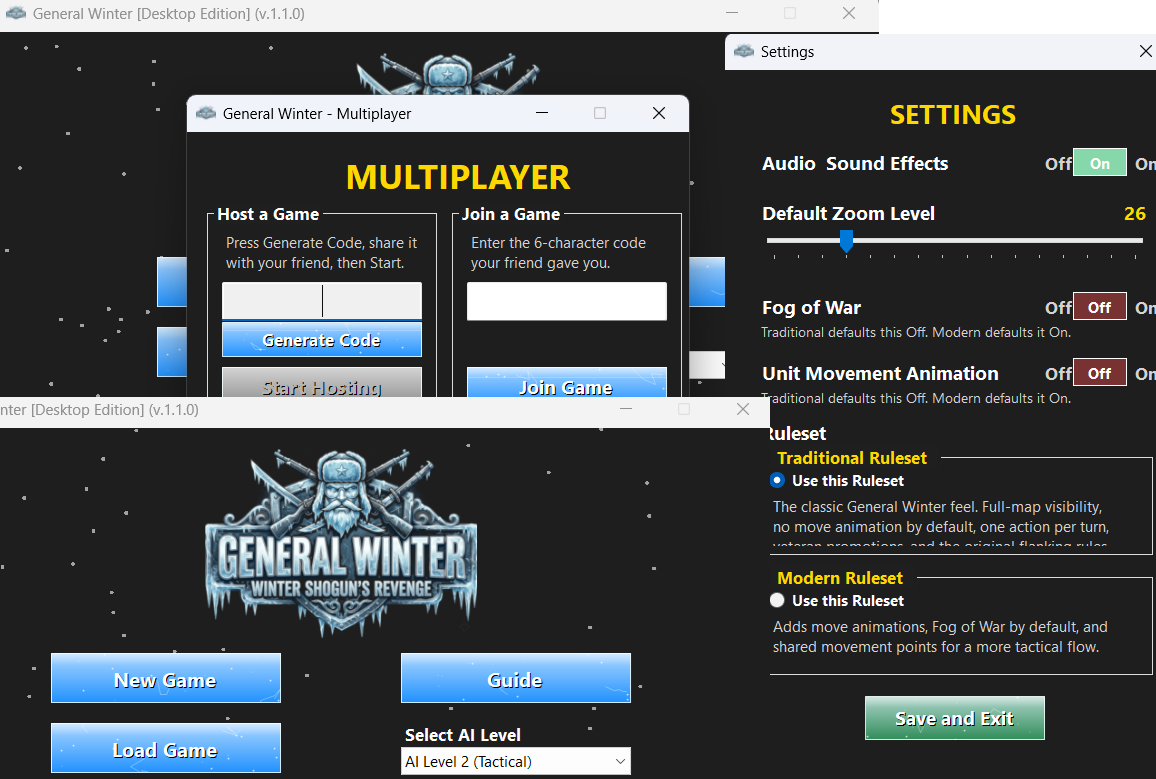 General Winter: Desktop Edition screenshot 3