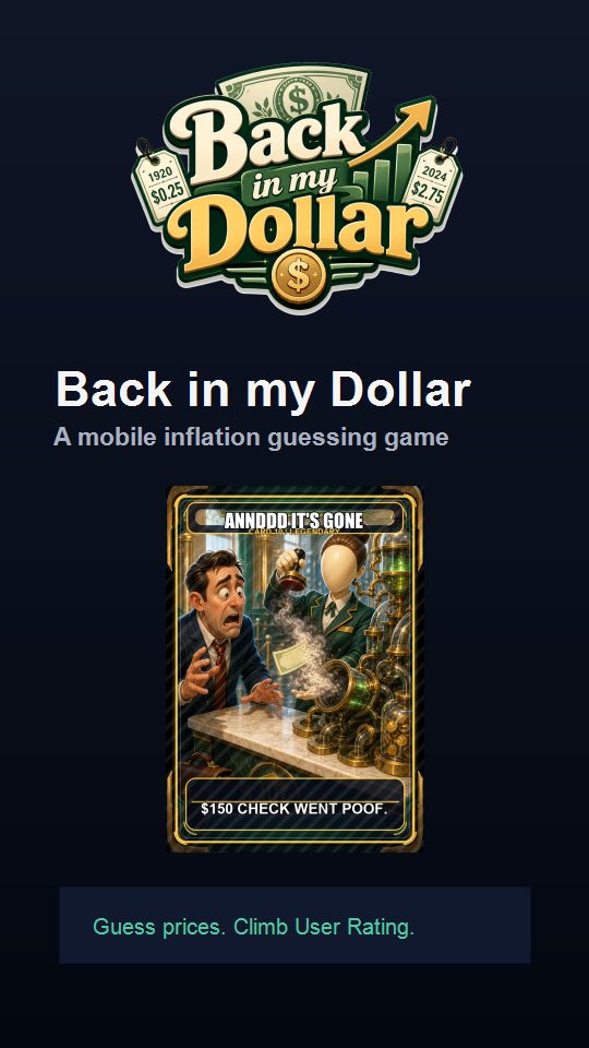 Back in my Dollar screenshot 1