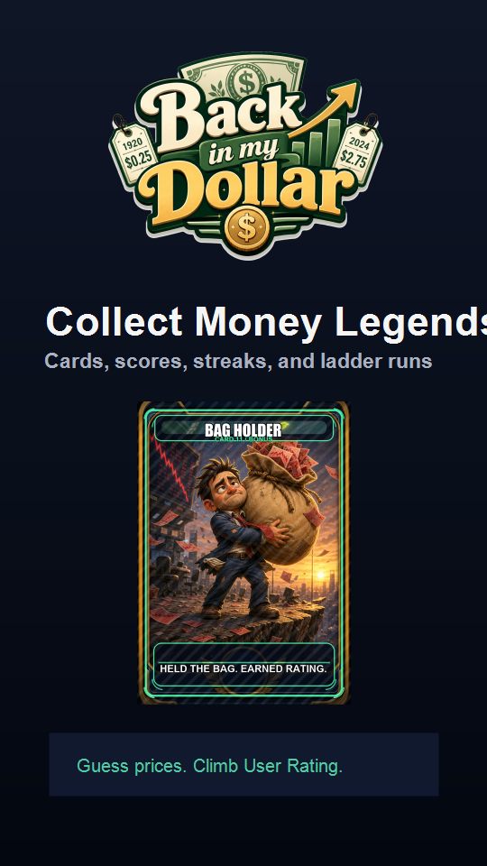 Back in my Dollar screenshot 2